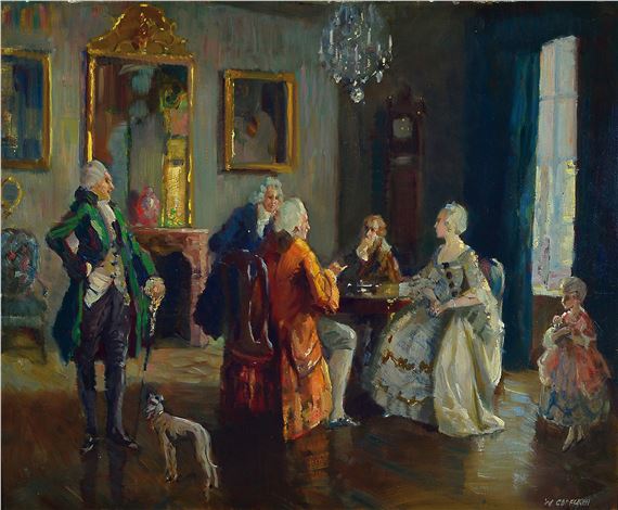 UNTITLED by Walter Geffcken, 1872