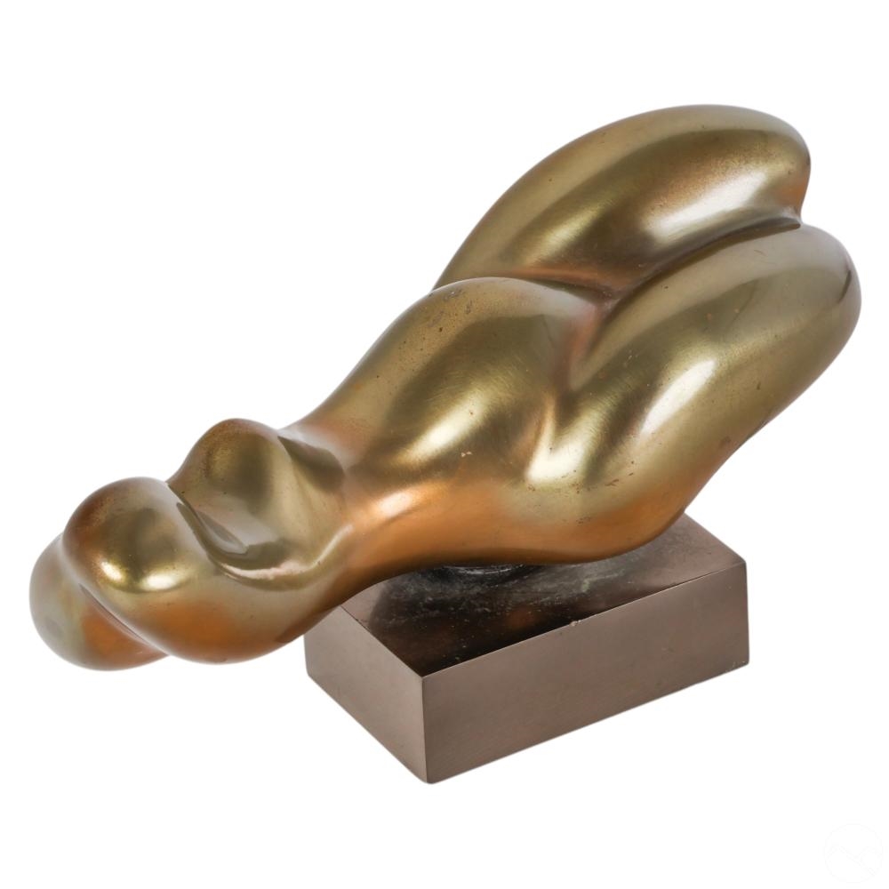 Fernando Botero | Abstract Modernist Nude Female Form Bronze SIGNED ...