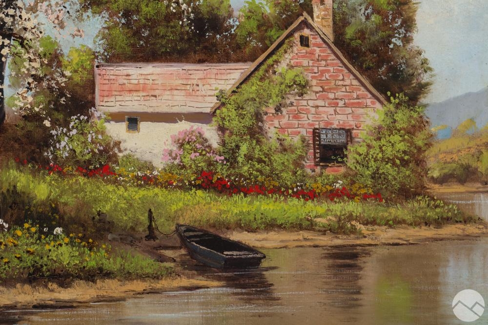 Laszlo Neogrady | Laszlo Neogrady 1896-1962 Landscape Oil Painting ...