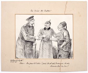 Our friend the Butcher - Francis Carruthers Gould