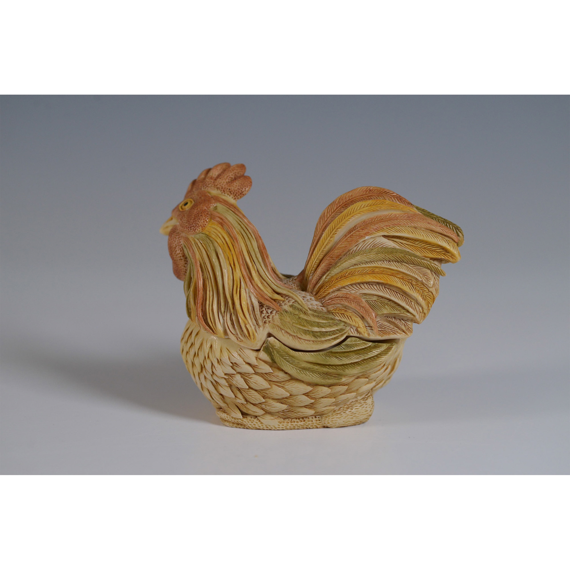 Shine | Harmony Kingdom Rise and Shine Rooster Ring Box | MutualArt