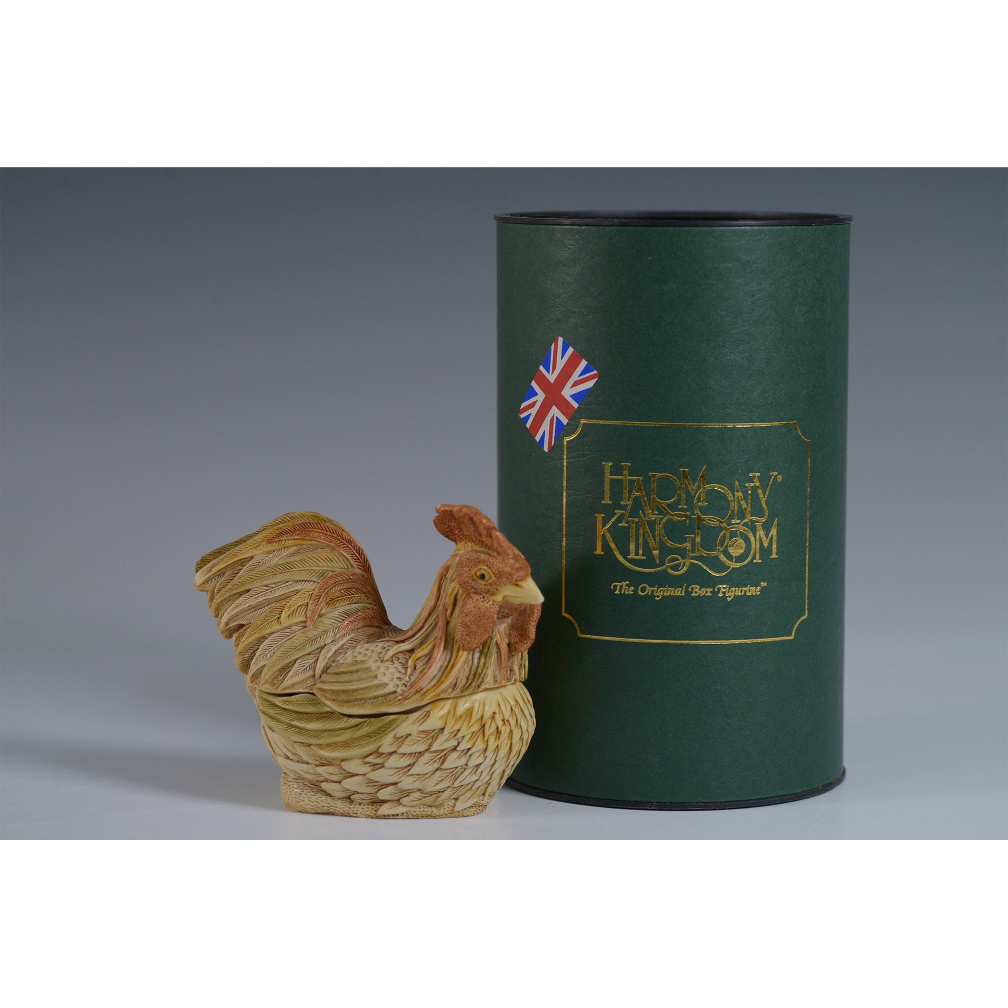 Shine | Harmony Kingdom Rise and Shine Rooster Ring Box | MutualArt