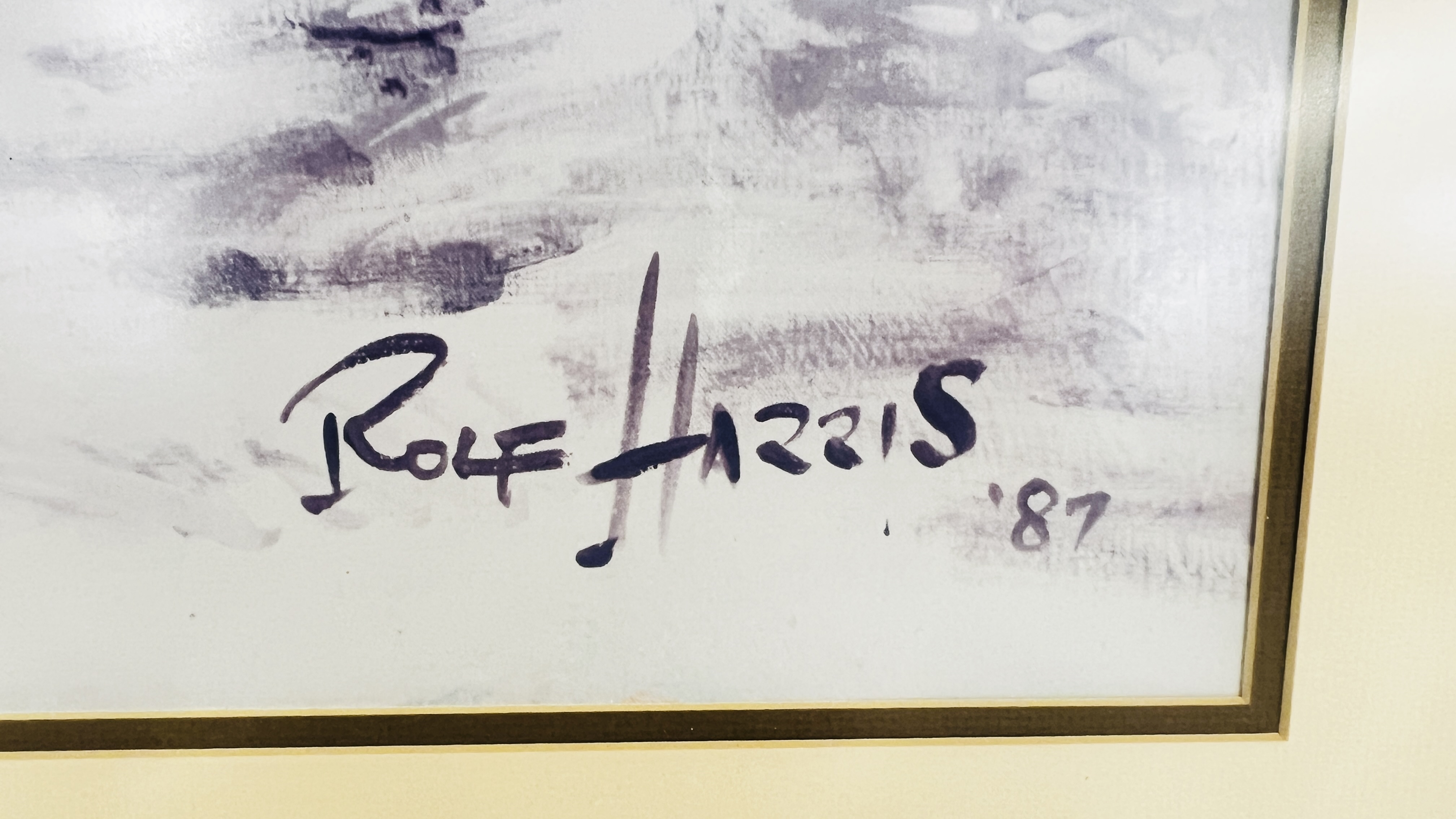 Rolf Harris | LIMITED EDITION ROLF HARRIS STREET SCENE PRINT | MutualArt