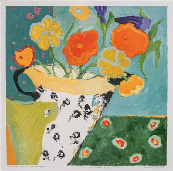 Cora Rupp | Still Life of a Vase of Flowers | MutualArt