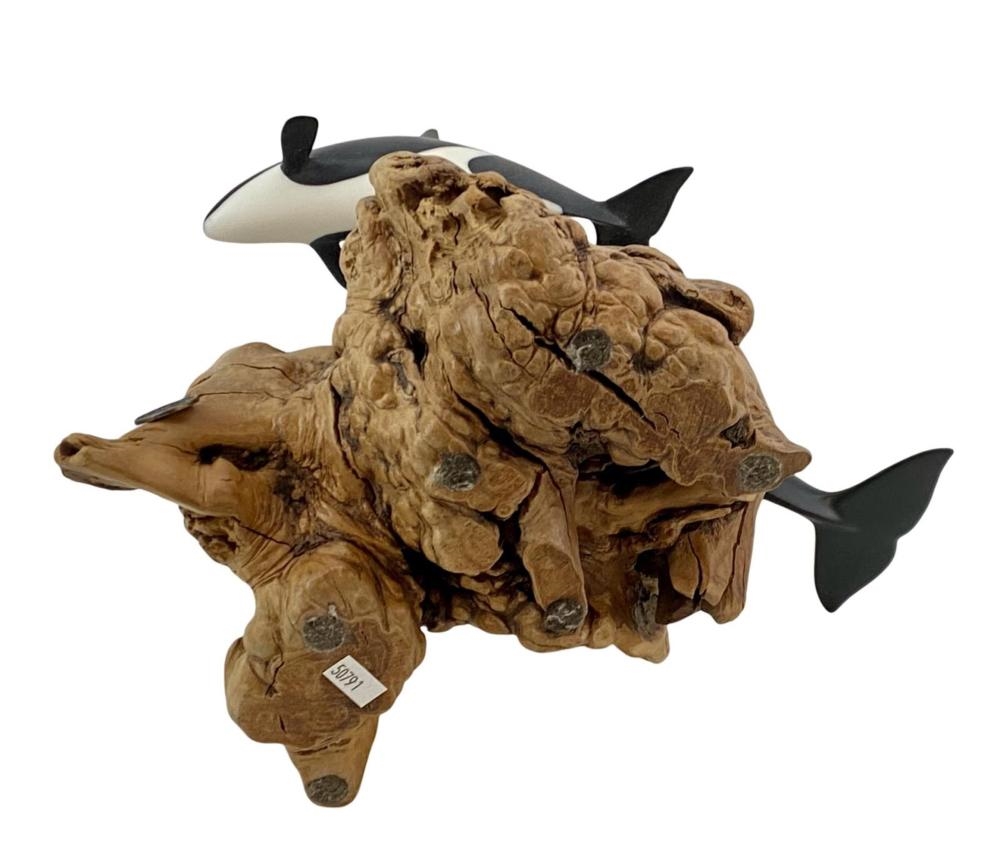 John Perry | 1976 John Perry Orca Pod Sculpture (1976) | MutualArt
