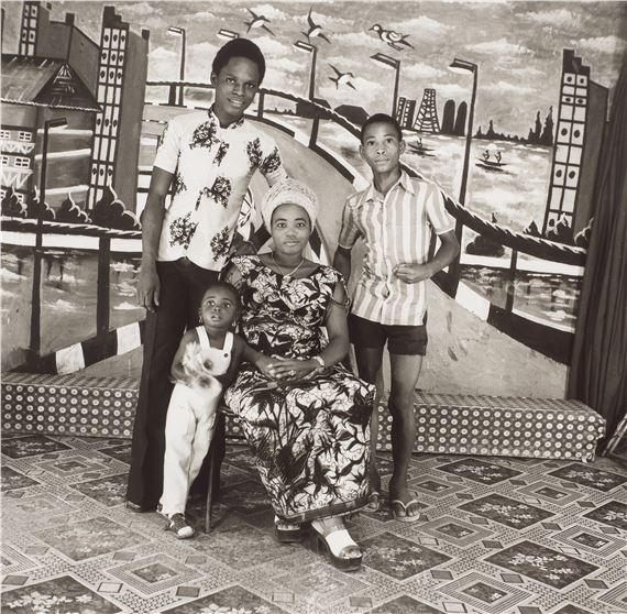 Untitled (70s Lifestyle Series, 1974-1978) (unframed) by Samuel Fosso, 1974