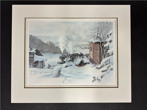 The Winter of 1947 by Wentworth Folkins, 1947