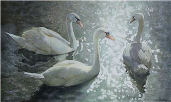 Swans - Arthur Wilson Gay