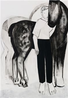 Iris Schomaker: Nightswimming - Galerie Thomas Schulte, Charlottenstrasse