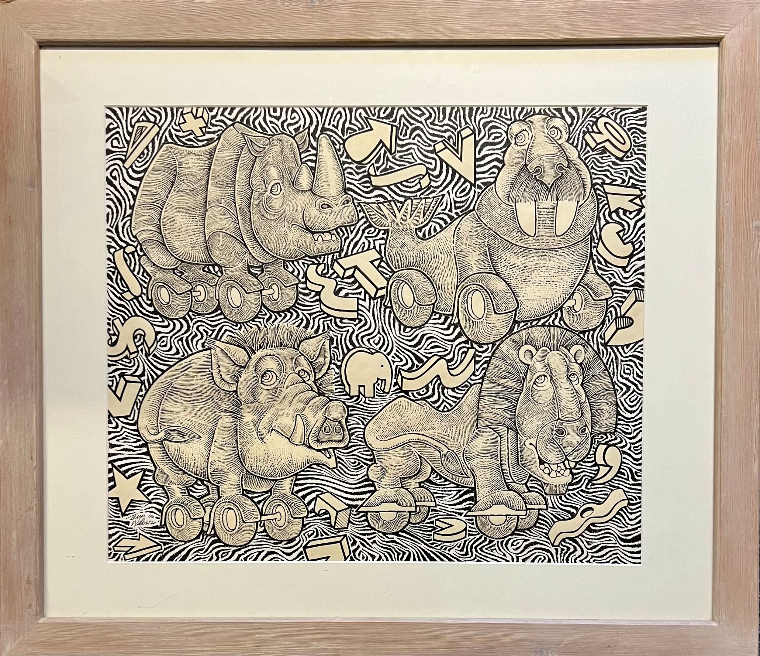 Terry Webster | Animals of wheels | MutualArt