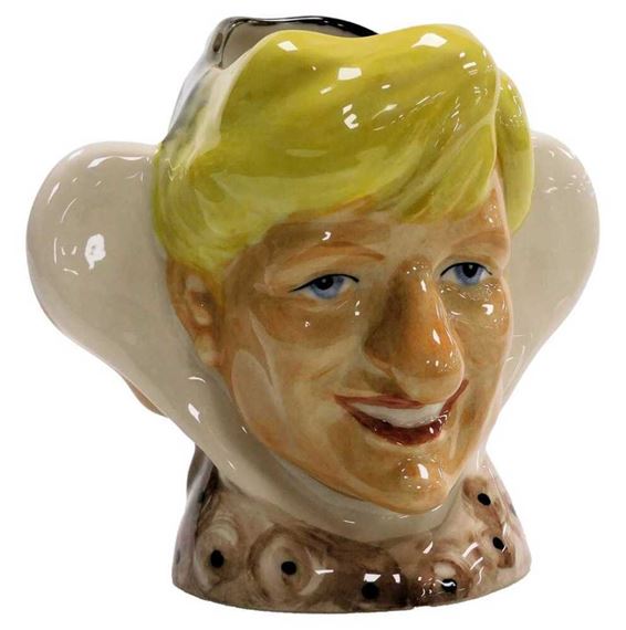 A Kevin Francis Ceramics double headed pottery character jug by Kevin Francis Ceramics