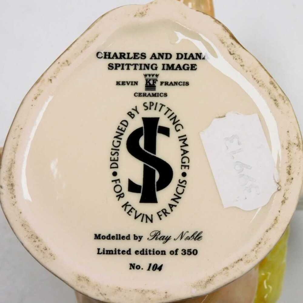 Artwork by Kevin Francis Ceramics, A Kevin Francis Ceramics double headed pottery character jug, Made of Ceramics