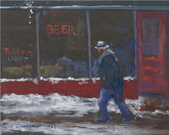 Clyde Singer | Passing By (1988) | MutualArt