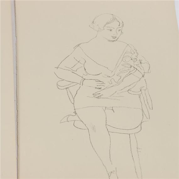 Walt Kuhn | Peggy / Rhoda / Girl Asleep | MutualArt