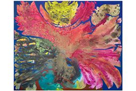 Vian Sora's new works at David Nolan Gallery blend personal history and mythical landscapes