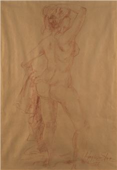 Standing Nude - Maggie Slater
