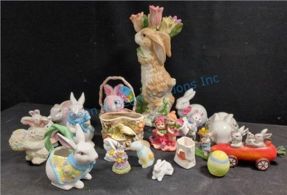 Rabbit | Collection of Ceramic Rabbit Figurines and Decor | MutualArt