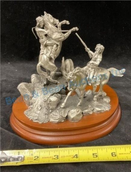 Donald Jack Polland | Donald Polland Pewter Figurine of Cochise
