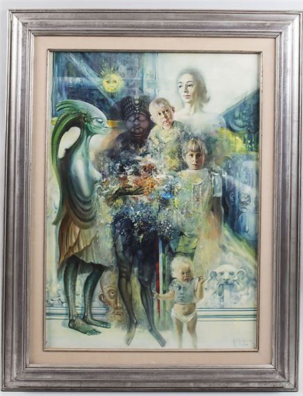 'Familienporträt und die fantastische Welt' - Roger van Belleghem