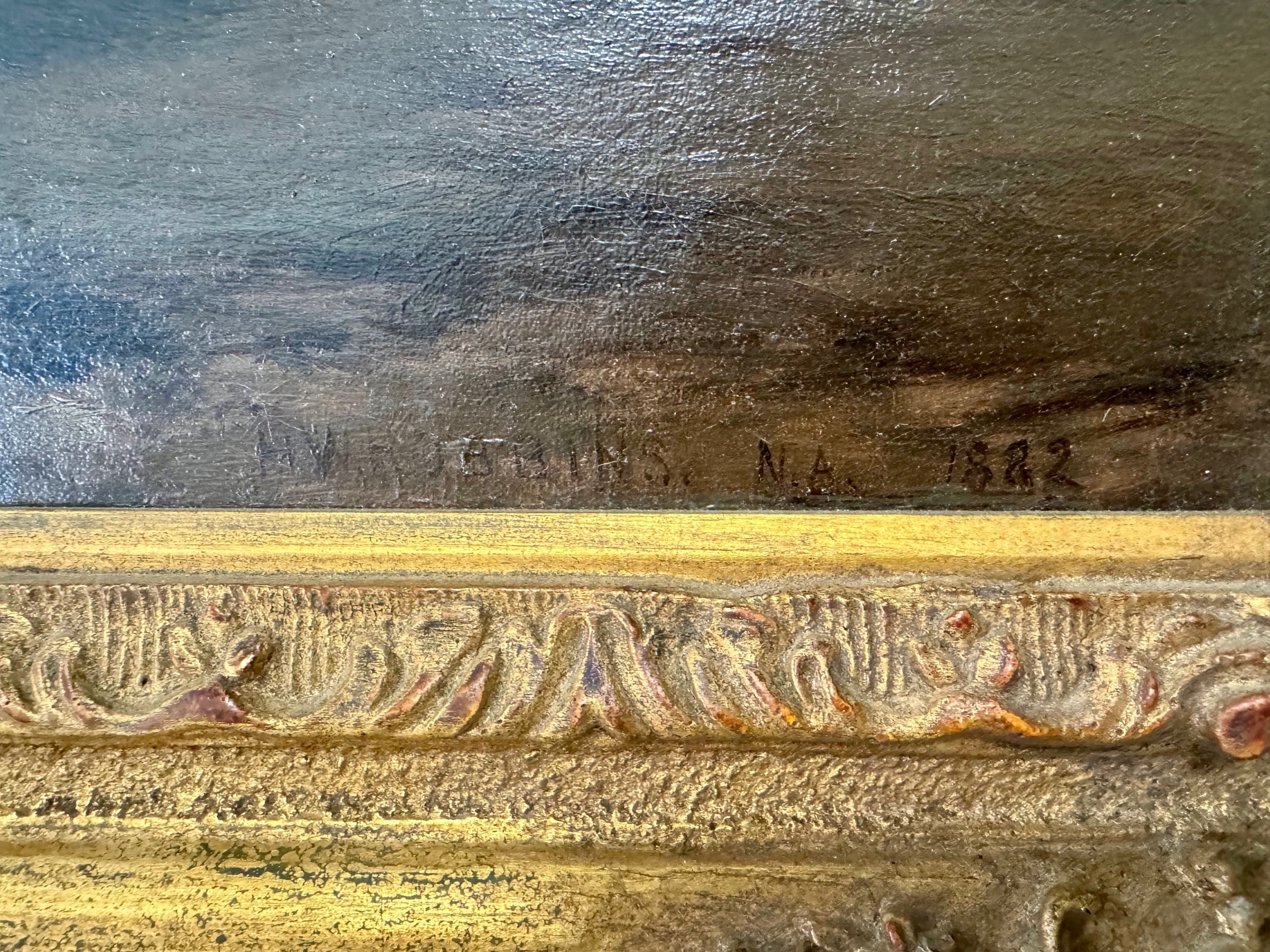 Artwork by Horace Wolcott Robbins, Keene Valley View, 1882, Made of Oil on canvas