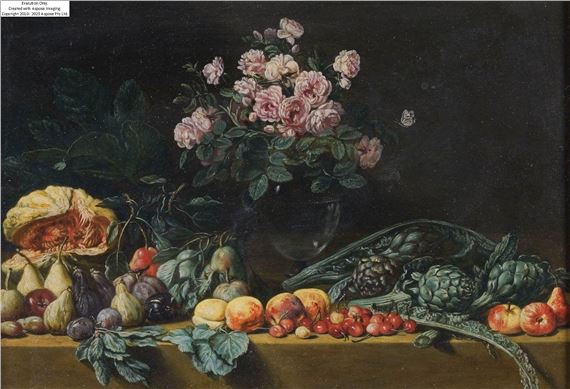 Still life of flowers and fruit - Pseudo Jan van Kessel II