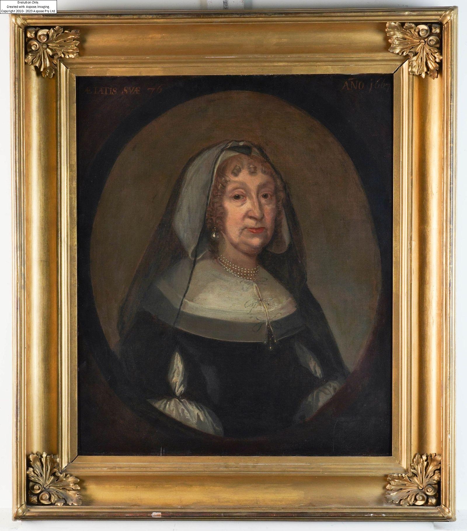 British School, 17th Century | Portrait of Lady Elizabeth Rawdon (1667 ...