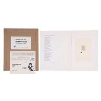 ELISABETTA GUT (Roma 1934) -Lilliputpages, Belforte editore, Livorno, 1987 - Elisabetta Gut