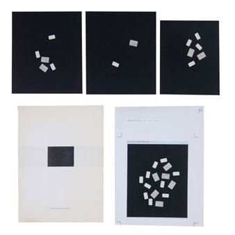 FRANCISCO PINO (Valladolid 1910-2002) Sin Título, 1981 P: 300 € (los tres documentos) - Francisco Pino