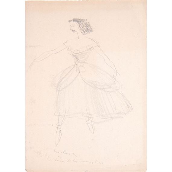 RAMÓN GAYA (Murcia 1910-Valencia 2005) Markova by Ramón Gaya, 1910