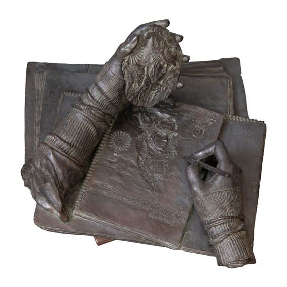 JULIO LOPEZ HERNANDEZ (Madrid 1930-2018) Lección de historia by Julio López Hernández, 1992