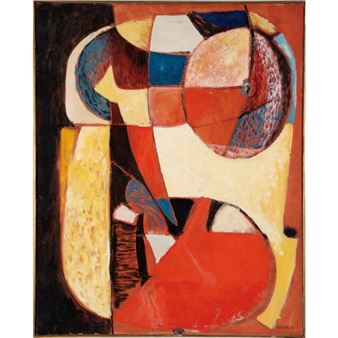 ROSARIO MURABITO (Trecastagni, Catania 1907-Casoli, Camaiore, Lucca 1972) Composición - Rosario Murabito