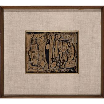 ROSARIO MURABITO (Trecastagni, Catania 1907-Casoli, Camaiore, Lucca 1972) Storia dell Piccolo Feticcio Urbano Tin - Rosario Murabito