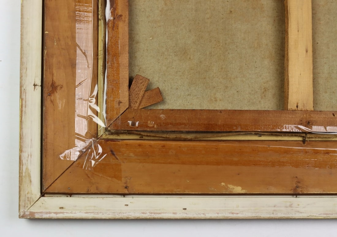 Artwork by R Valdemar, Woman by the Fireplace, Made of oil on canvas