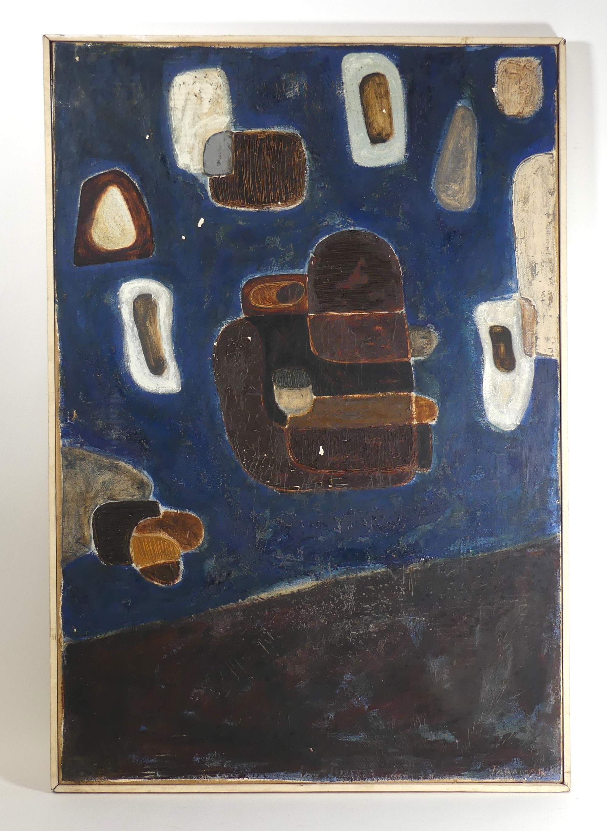 Artwork by Wendy Paramor, Abstract composition, Made of oil on canvas