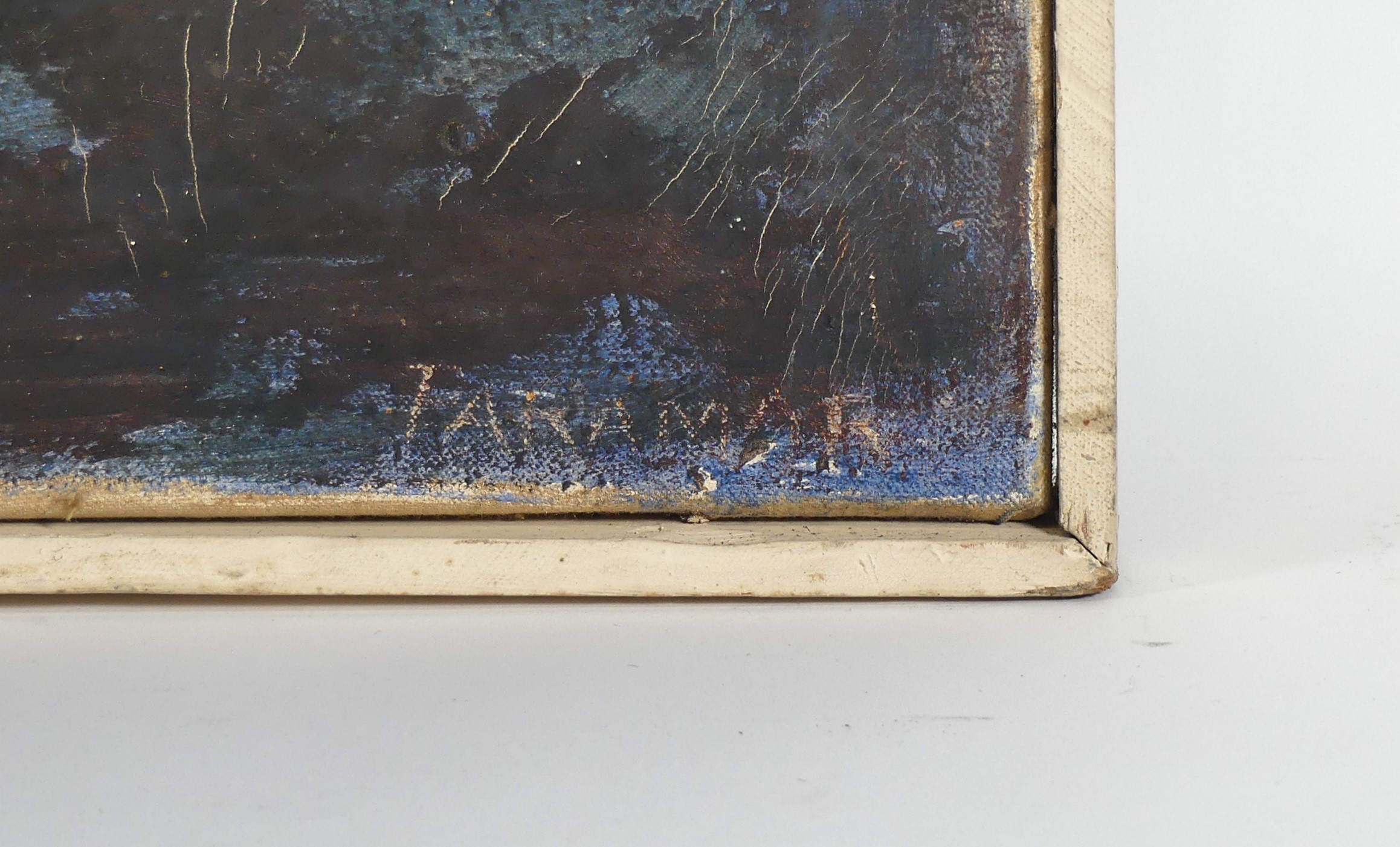 Artwork by Wendy Paramor, Abstract composition, Made of oil on canvas