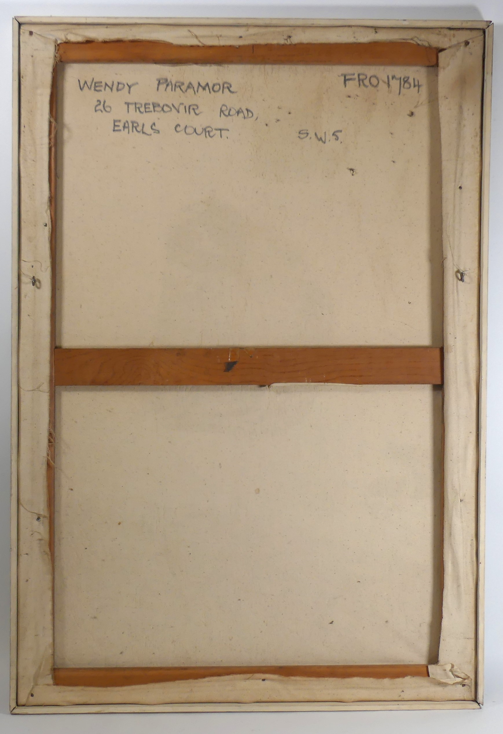 Artwork by Wendy Paramor, Abstract composition, Made of oil on canvas