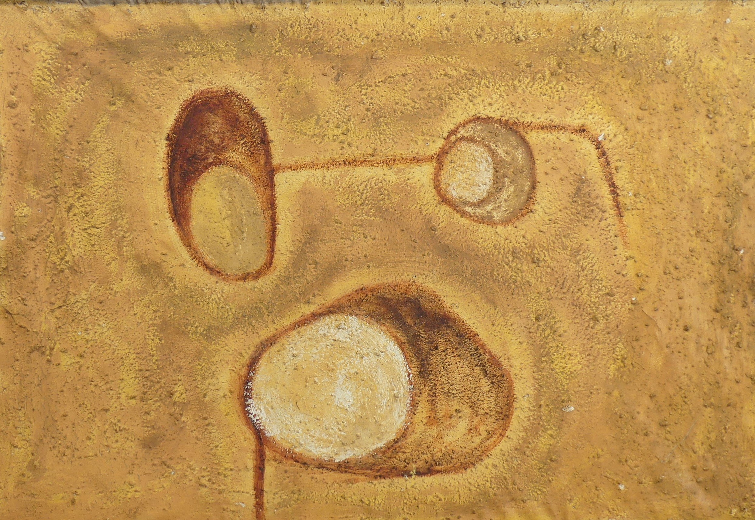 Artwork by Wendy Paramor, Abstract composition, Made of oil on canvas