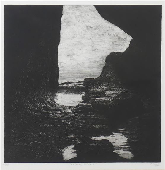 Cave study by John Howard, dated 2000