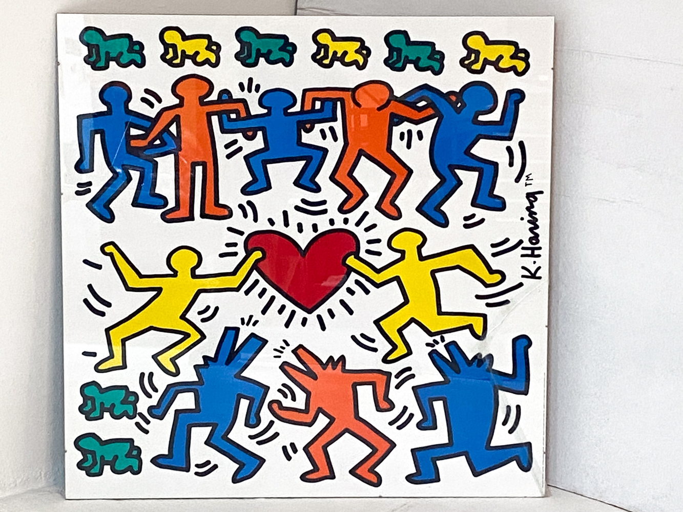 Keith Haring | KEITH HARING VINTAGE POP ART POSTER PRINT | MutualArt