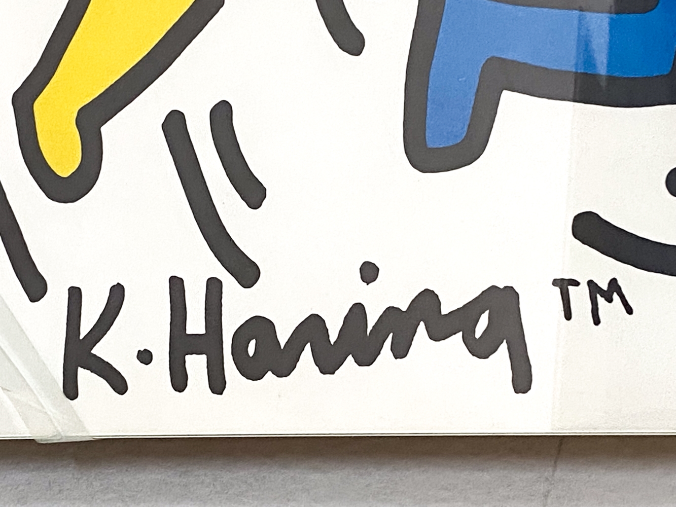 Keith Haring | KEITH HARING VINTAGE POP ART POSTER PRINT | MutualArt