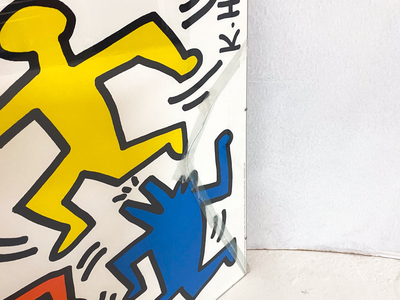 Keith Haring | KEITH HARING VINTAGE POP ART POSTER PRINT | MutualArt