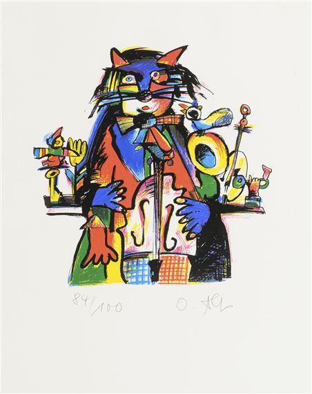 Otmar Alt | Cat Music | MutualArt