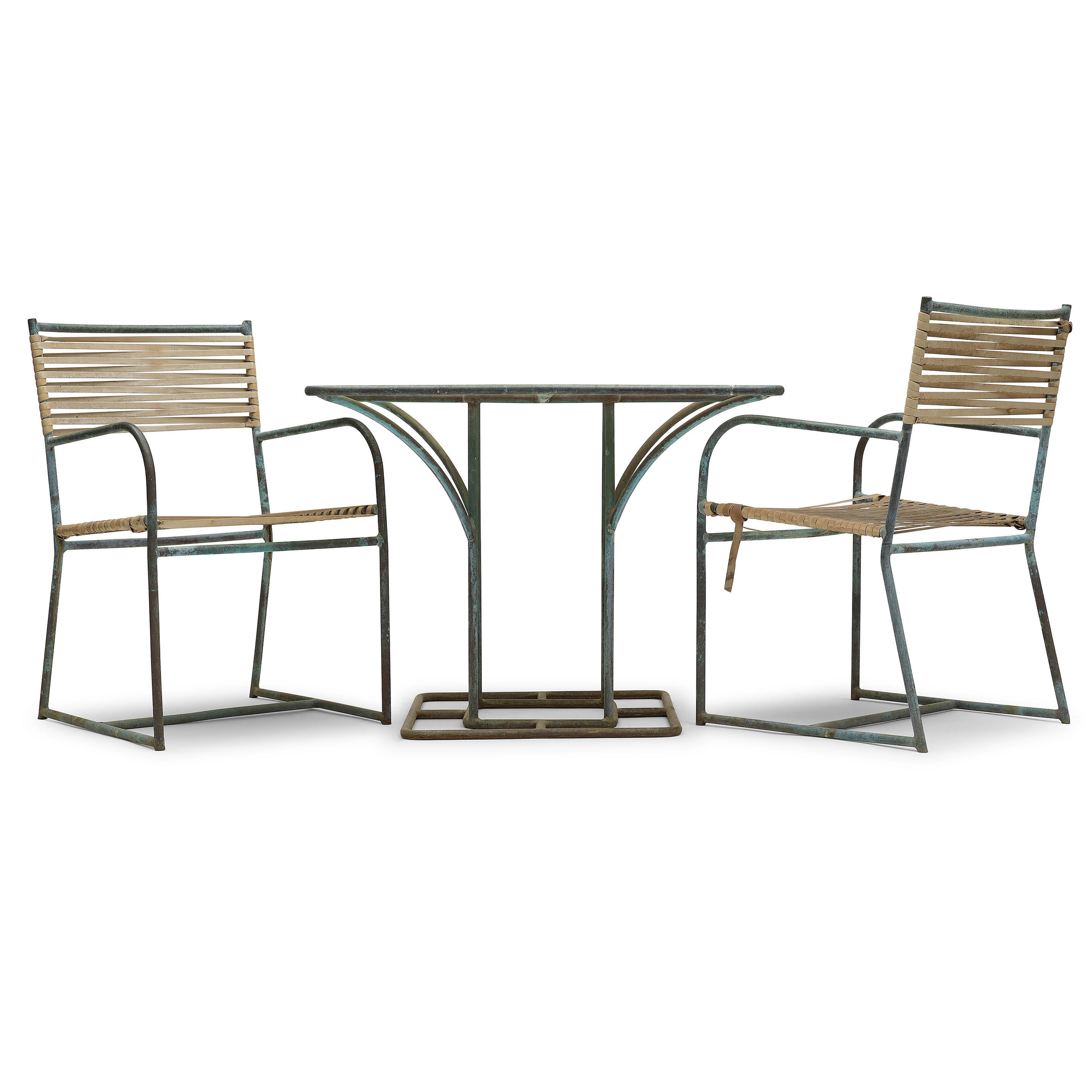 Walter Lamb | Table and Two Armchairs | MutualArt