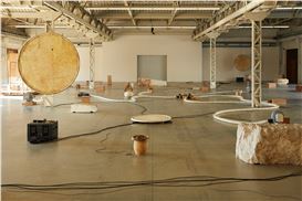 Tarek Atoui “Improvisation in 10 Days” at Hangar Bicocca, Milan