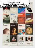 Ensemble de magazines de design italien incl. Forme et Ottagono - Walter Benjamin