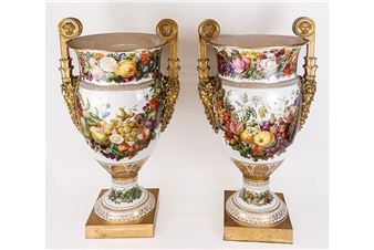 Very Rare Sevres Palace Urns near the Quarter-Million Dollar Mark at Roland's March 8th Auction