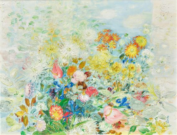 Composition by Lê Phổ, circa 1965