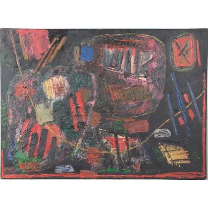 Untitled by Willem Hussem, 1958