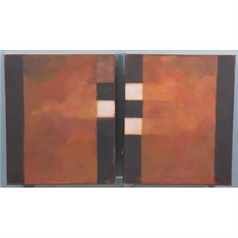 Een tweeluik &quot;Ontmoeting II&quot; - Ton Frenken