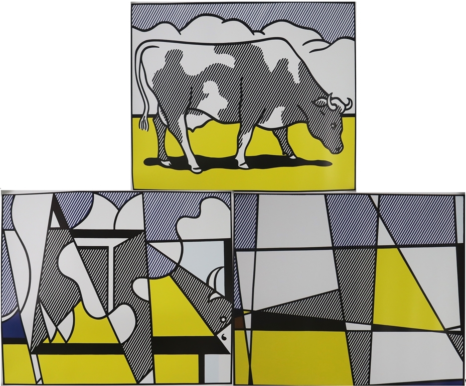 Roy Lichtenstein | „Cow going abstract“ | MutualArt